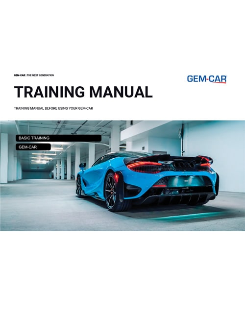 GEM-CAR: Training Manual